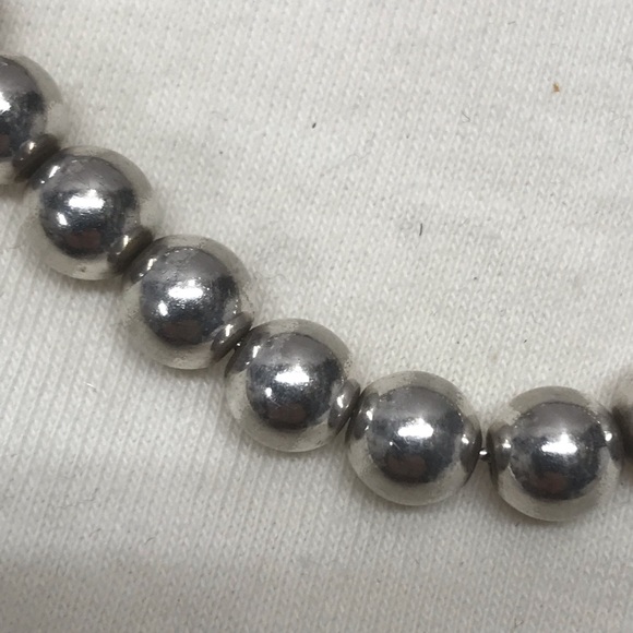 Tiffany & Co hardware sterling silver ball bracelet - Picture 3 of 10